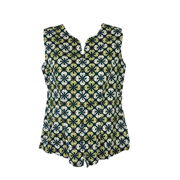 Batik Semar Tops - Batik Semar sleeveless top greens
